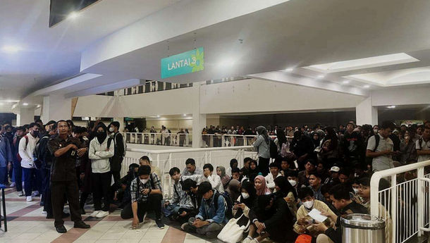 Ribuan Orang Jadi Peserta Bursa Kerja Kota Bekasi, Jawa Barat