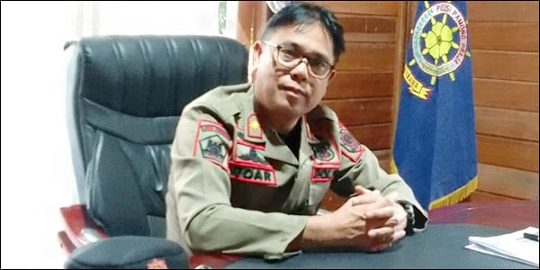 Kasat Pol PP Kota Tomohon Jusak Toar Pandeirot. (Foto:Istimewa)