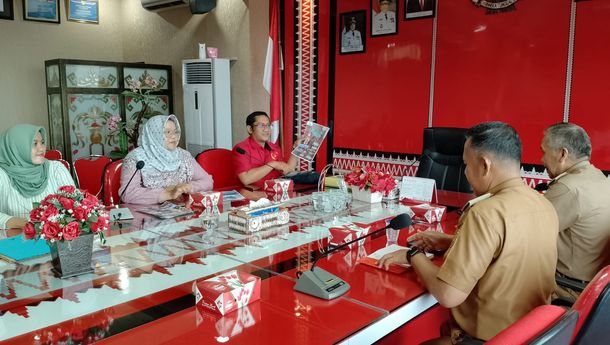 Audiensi dengan Walikota, SMSI Bandar Lampung Paparkan Program Kerja 2024