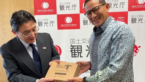 Menparekraf Jajaki Peluang Kerja Sama di Sektor Parekraf dengan Japan Tourism Agency