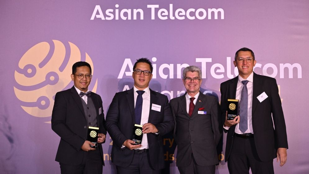 Telkomsel meraih tiga penghargaan bergengsi tingkat internasional pada ajang penghargaan Asian Telecom Awards 2024 di Singapura 