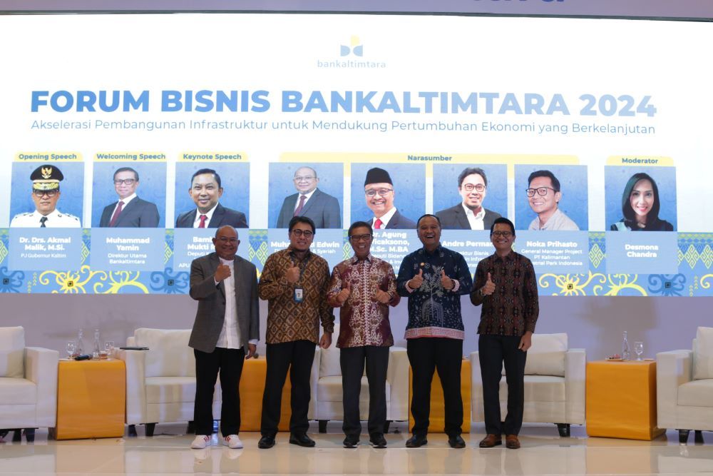 Gelar Forum Bisnis 2024, Bankaltimtara sigap bangun Kaltim dan Kaltara.