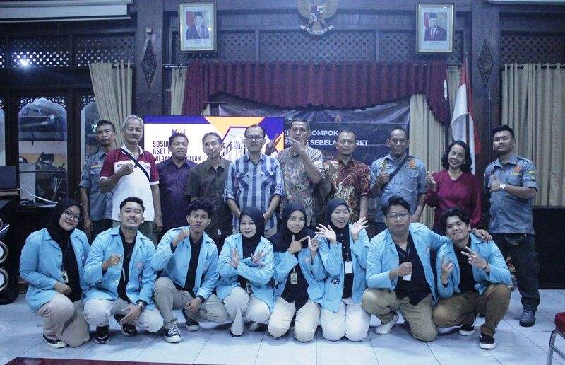 Tim KKN UNS Bantu Pemetaan dan Potensi Aset KAI Kawasan Banjarsari Surakarta