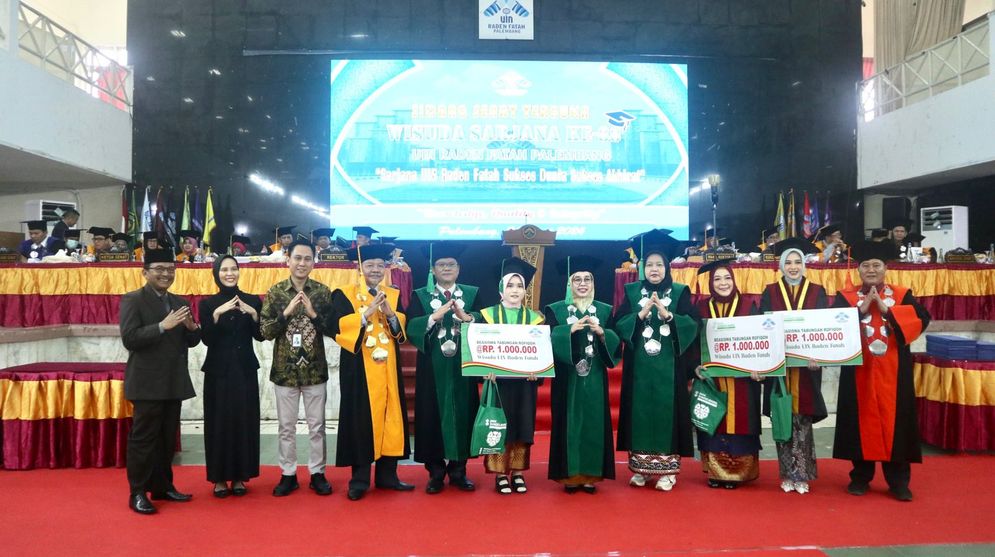 Wisuda ke-88, Rektor UIN Raden Fatah Palembang Lantik 1.059 Lulusan Berkualitas dan Berdaya Saing