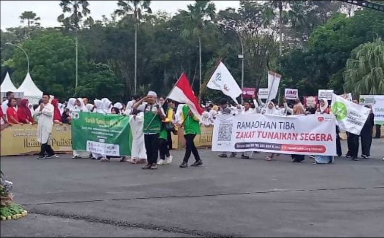 Pawai Ta'aruf menyambut Ramadan, di Balikpapan Sport Convention Center (BSCC) DOME, pada hari Minggu, 10 Maret 2024