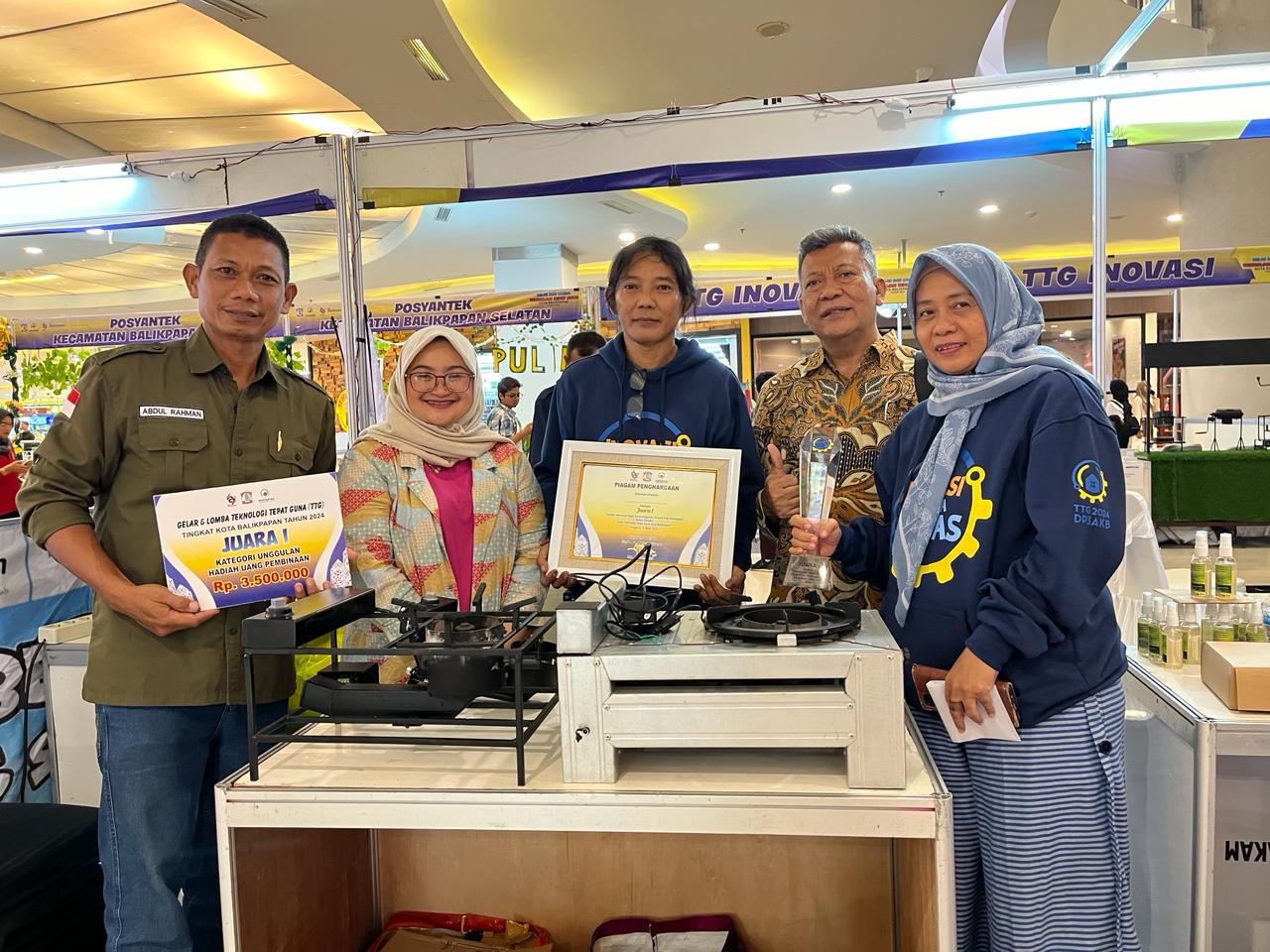 Juara pertama lomba TTG Kota Balikpapan Tahun 2024