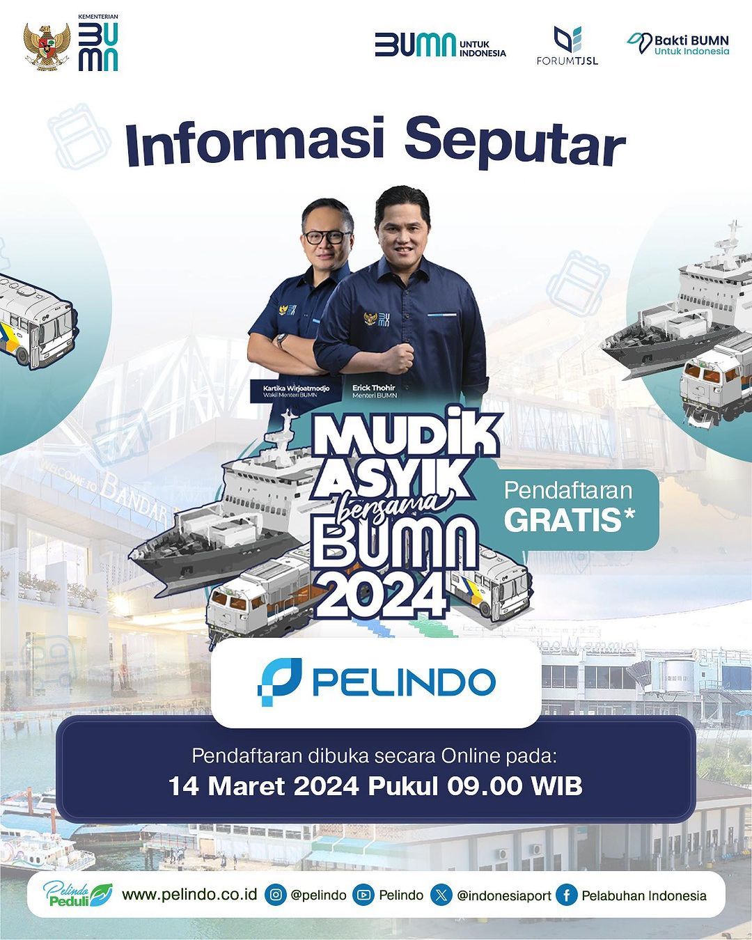 Mudik gratis Pelindo 