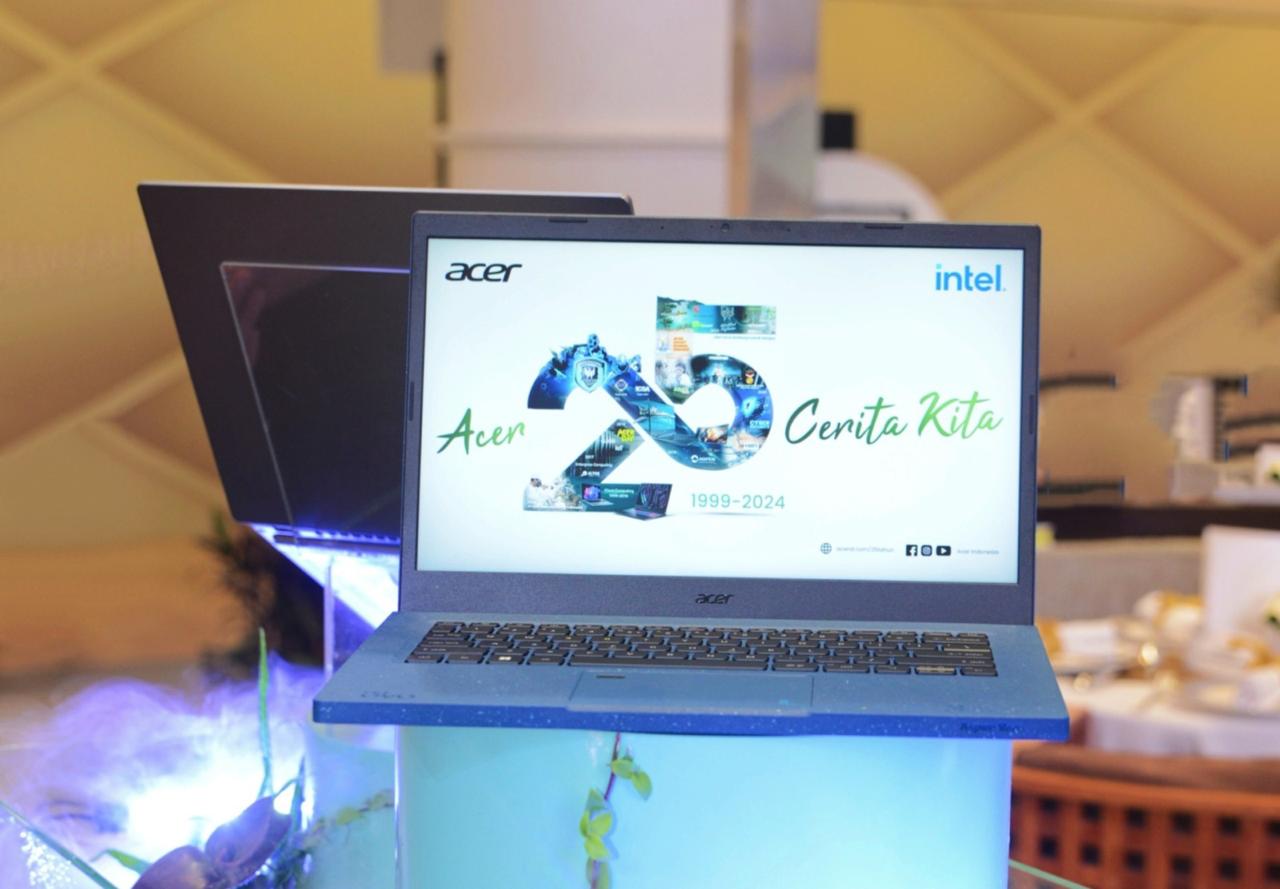 Berusia 25 Tahun, Produk Ramah Lingkungan Jadi Fokus Acer Indonesia