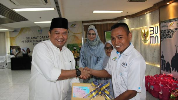 Momen Ramadan PTPN I Reg 7, IKBI Berbagi 250 Paket Sembako