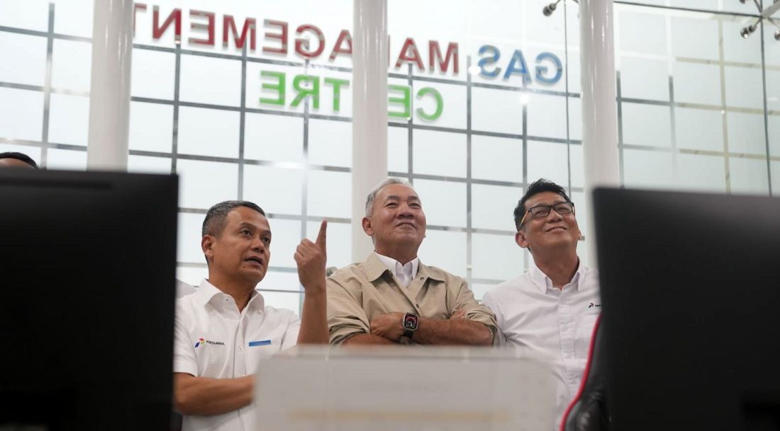 PT PGN Tbk selaku subholding gas Pertamina meresmikan HSSE Demo Room di kantor PGN Medan, Glugur, Sumut