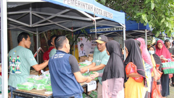 PTPN 1 Regional 7 Proaktif Ikuti Pasar Murah Gula Putih