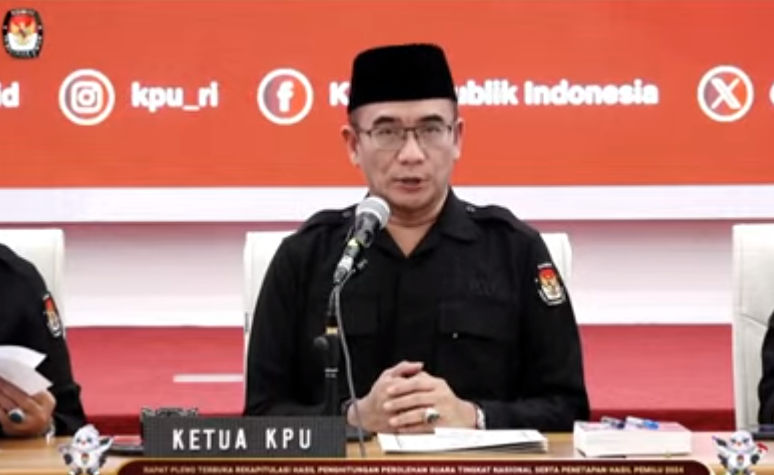 Ketua KPU RI Hasyim Asyari.