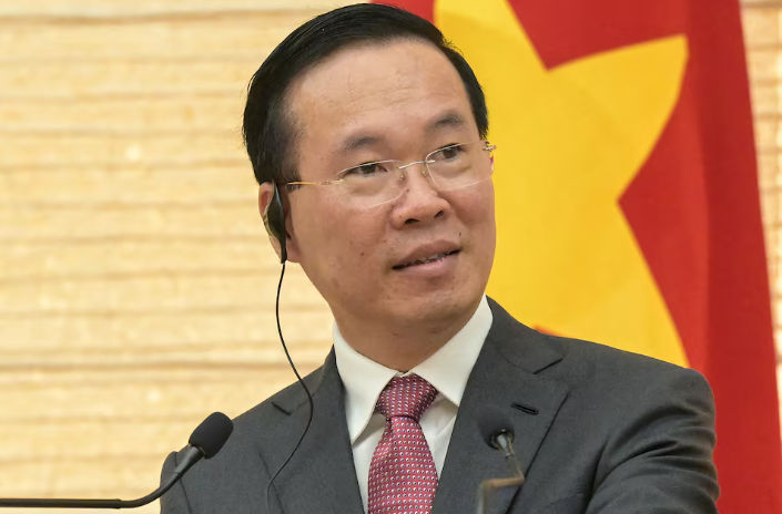 Presiden Vietnam Vo Van Thuong (Reuters/RICHARD A. BROOKS)