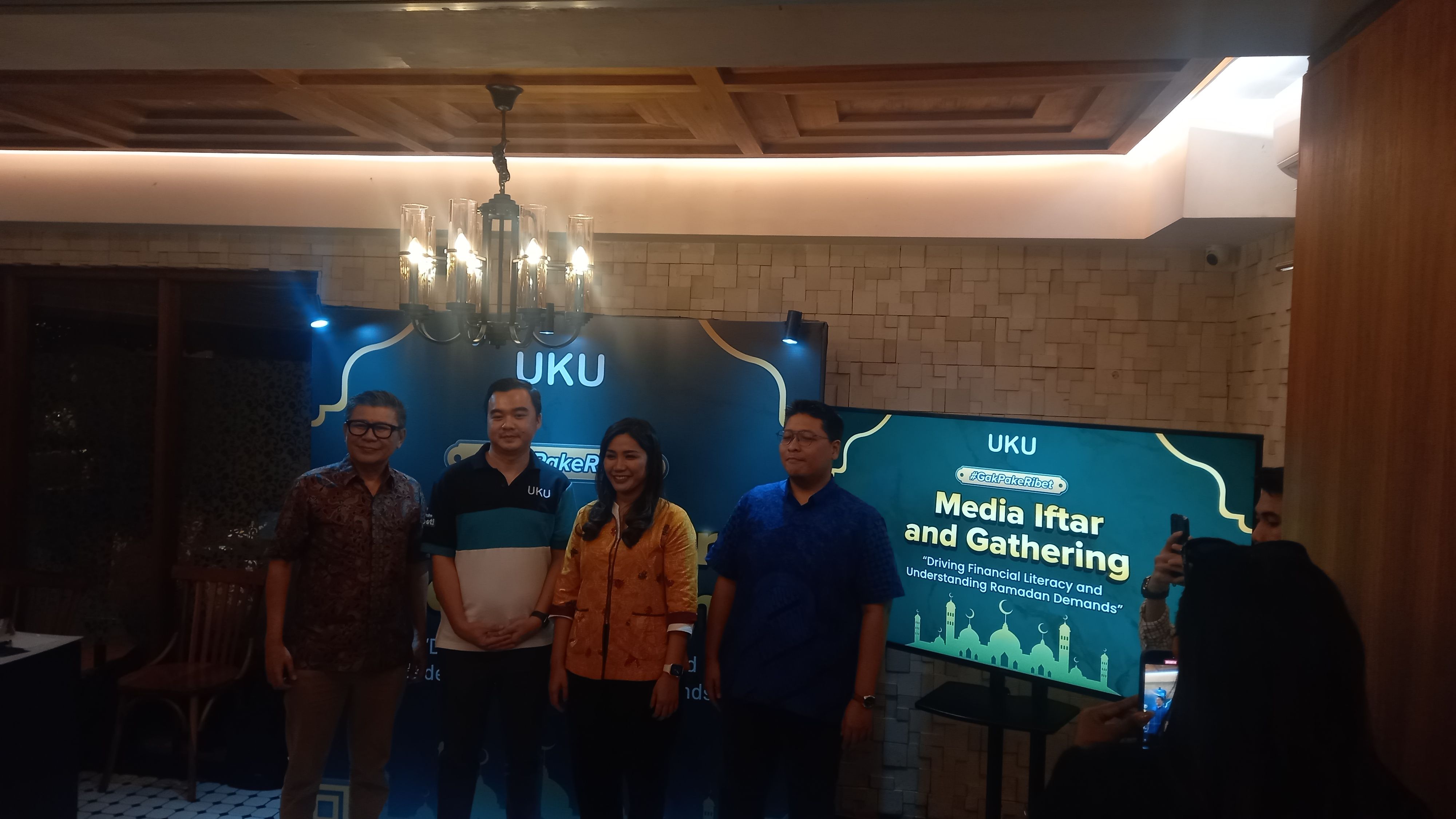 PT Teknologi Merlin Sejahtera (UKU) dan AFPI menggelar acara buka puasa bersama media di Jakarta, Kamis, 21 Maret 2024. 