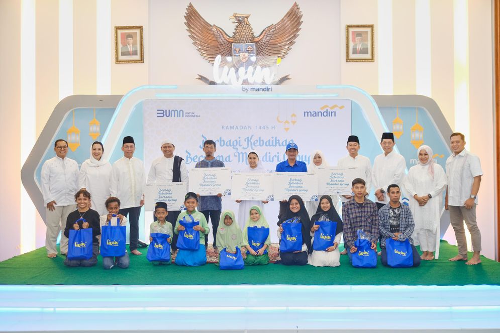 Tebar Berkah Ramadan 1445 H, Bank Mandiri Santuni 2.750 Anak Yatim dan Duafa di Jawa Tengah & DIY