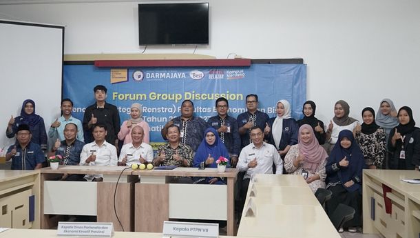 FGD Renstra FEB IIB Darmajaya, Simak Masukan dari Stakeholder