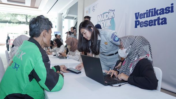 Jasa Raharja Verifikasi Data dan Pengambilan Atribut Calon Peserta Mudik Gratis