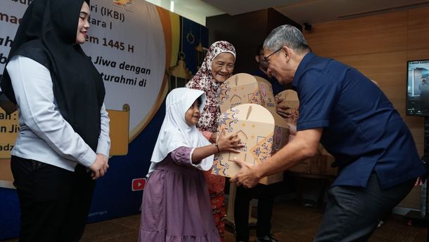 Ramadan Berkah, IKBI HO PTPN I Salurkan Total 62 Paket Sembako