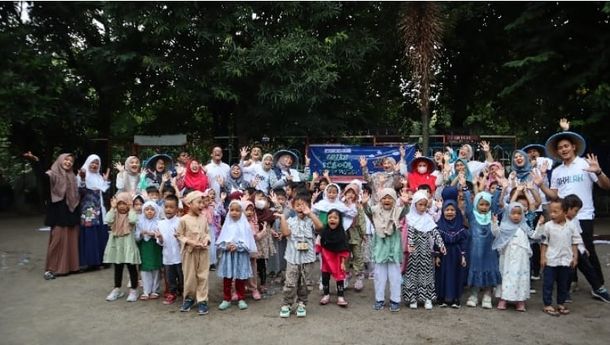 Bulan Penuh Berkah, Aksi Berbagi BUMN Muda PT LPP Agro Nusantara dalam “Green School”