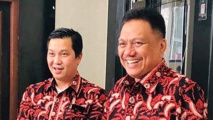 Olly Dondokambey dan Steven Kandouw. (Foto:Istimewa)