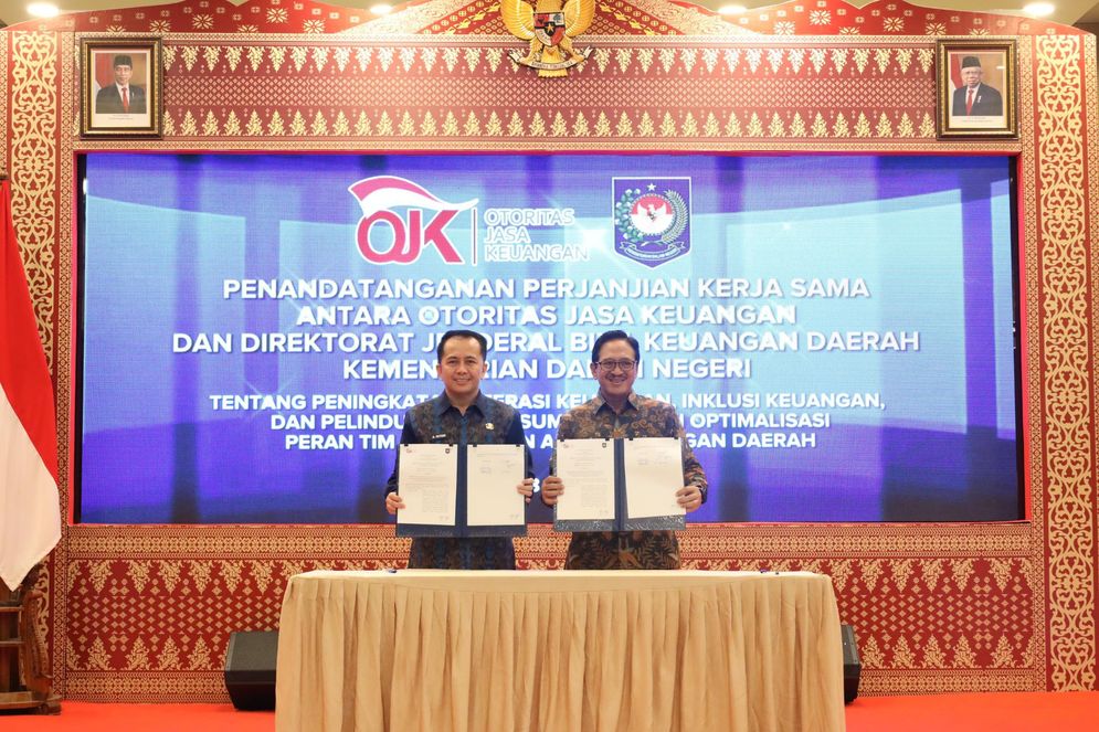 OJK-Kemendagri Sinergi Optimalisasi TPAKD, Simak Penjelasnya