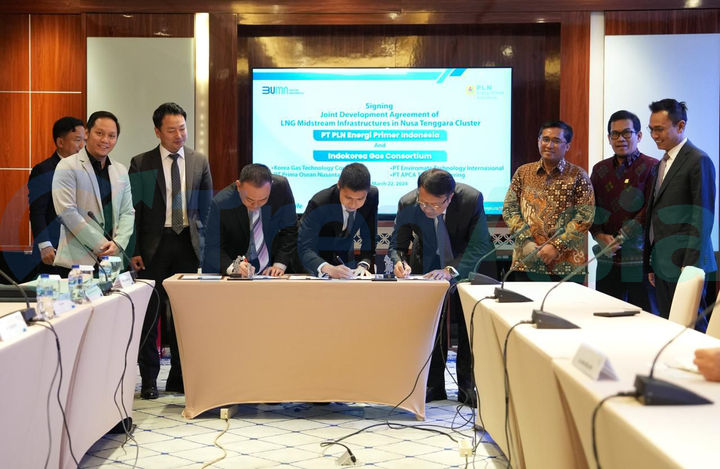 PLN EPI Gandeng Konsorsium Indokorea Gas Garap Infrastruktur Midstream LNG di Nusa...