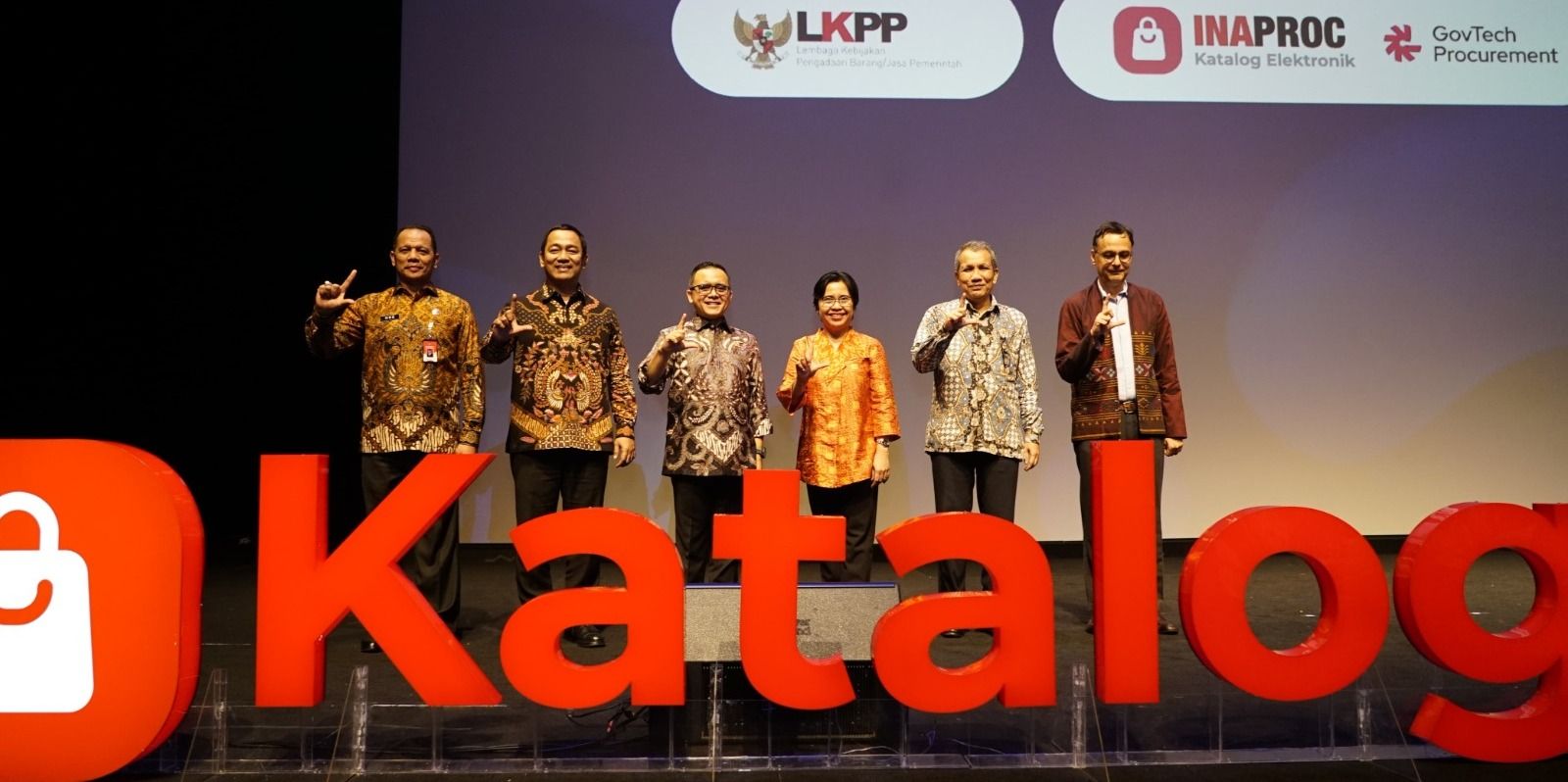 Peluncuran E-Katalog Versi 6.0
