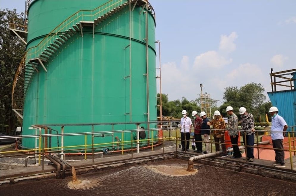 PTPN IV PalmCo – BRIN Riset Biogas Kombinasi Limbah Tandan Kosong dan Limbah Cair Sawit Perdana