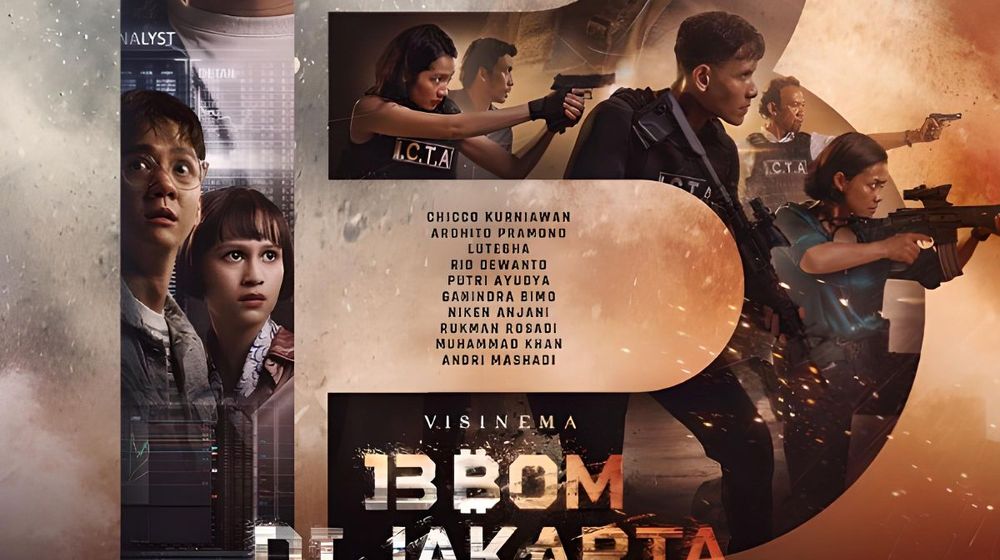 Poster Film 13 Bom di Jakarta