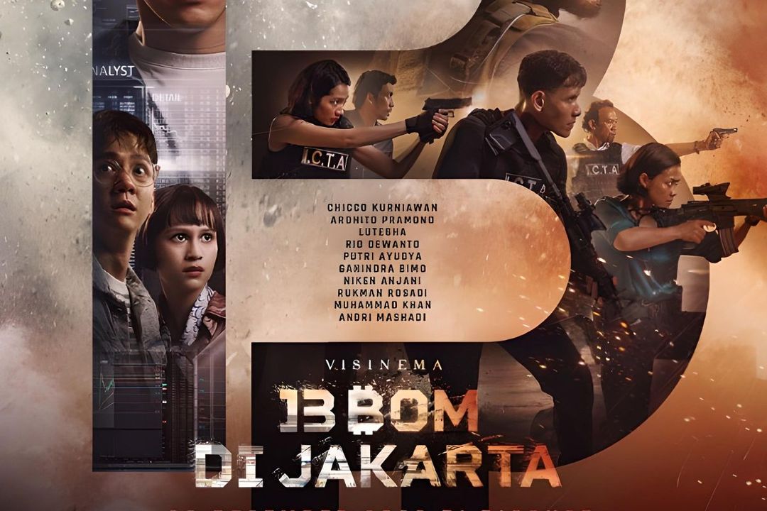 Poster Film 13 Bom di Jakarta