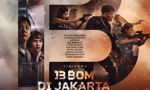 Poster Film 13 Bom di Jakarta