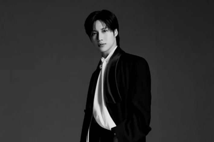 Taemin saat sesi foto bersama BPM Entertainment