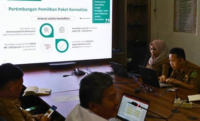 Bapelitbang Penajam Paser Utara menyelenggarakan diskusi terkait data sektor ekonomi di Kabupaten PPU, Selasa (2/4/2024). 