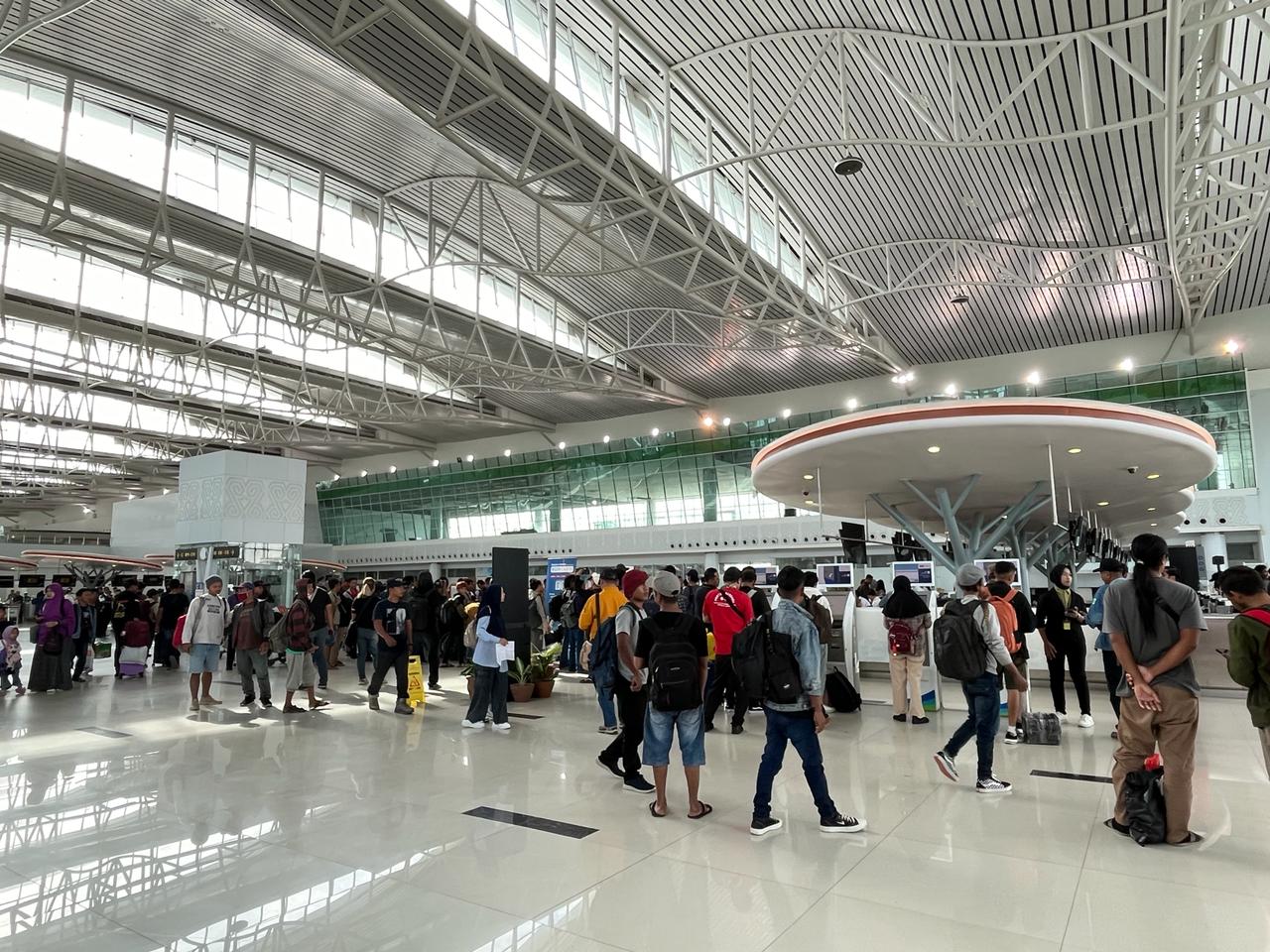 Arus Mudik di Bandara Sepinggan Diprediksi Naik 15%, 40 Extra Flight Disiapkan