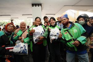 Para pekerja ojek online/ojol. 