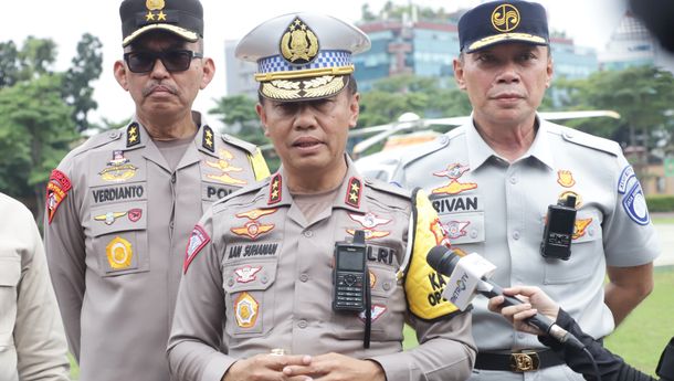 Pastikan Kelancaran Arus Mudik, Jasa Raharja dan Korlantas Polri Tinjau Arus Mudik di Sejumlah Titik