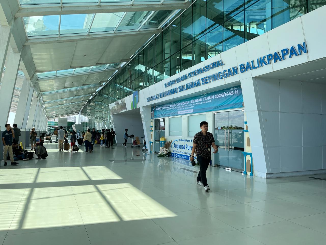  lonjakan penumpang, pihak Bandara SAMS Sepinggan telah membuka extra flight