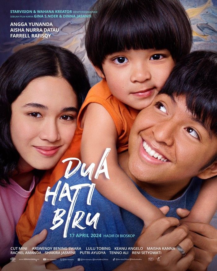 Poster film dua hati biru. (Foto: instagram.com/dua hati biru official)