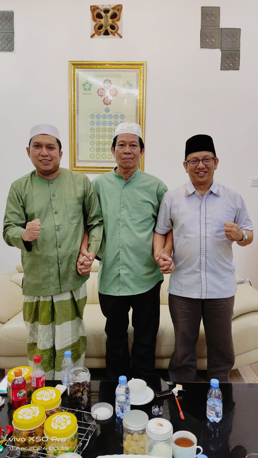 BAIQ resmi menunjuk H Zani menjadi ketua tim relawan, Rabu 10 april 2024. (Foto: Dokumentasi BAIQ)