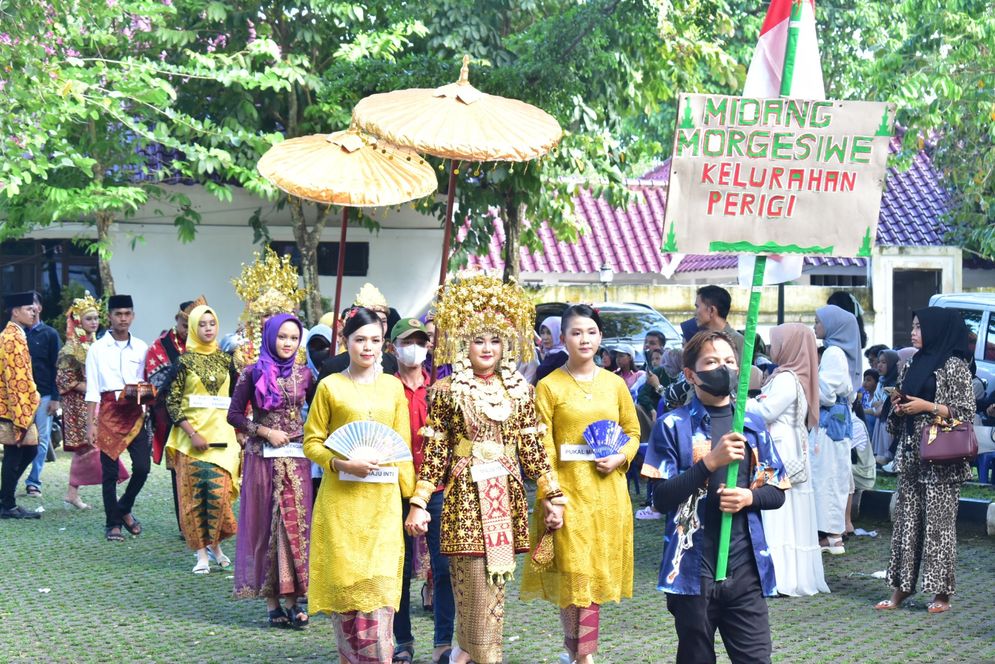 Mengenal Tradisi Midang Bebuke Hari Raya di Kayuagung Digelar pada Hari ke-3 Lebaran