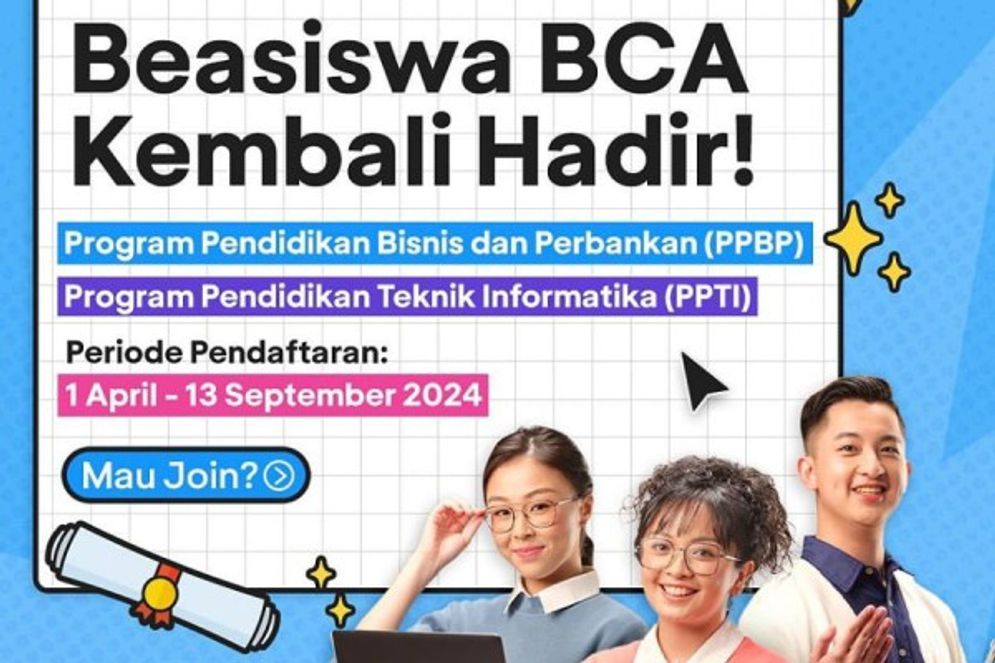 Beasiswa BCA 2025, Buka hingga 13 September, Simak Cara Daftar dan Benefitnya