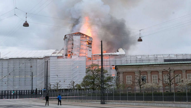 Api Hanguskan 'Borsen', Gedung Tua, Bekas Bursa Saham Pertama di Kopenhagen