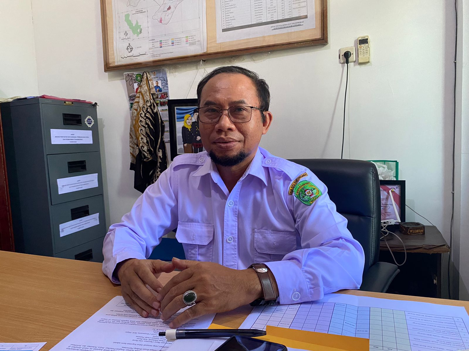 Kepala Bidang Pelatihan dan Produktifitas Dinas Ketenagakerjaan dan Transmigrasi (Disnakertrans) Kabupaten Kutai Kartanegara (Kukar), Lukman