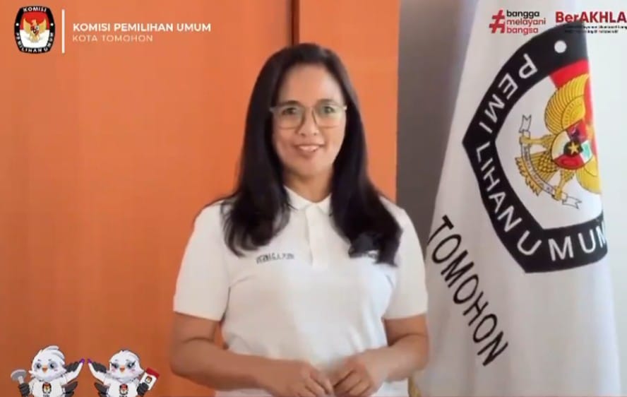 Ketua Komisi Pemilihan Umum (KPU) Kota Tomohon Albertien G.V Pijoh (Foto: Istimewa)