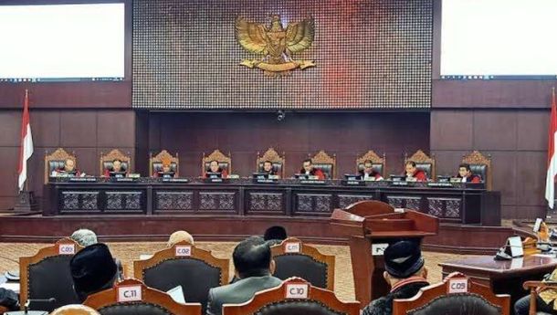 ​Sidang Putusan Sengketa Pilpres, MK Sentil Bawaslu hingga DPR