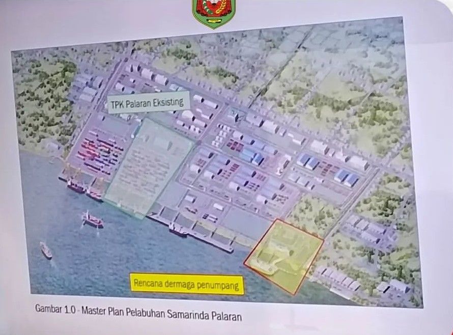 Master Plan Pelabuhan Samarinda Palaran.