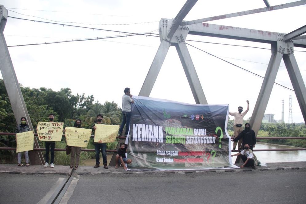 Hari Bumi Sedunia, Pemuda Lahat: Mayoritas Lahan kini Dieksploitasi Perusahaan Tambang Batu Bara, Hak Atas Udara Bersih Dirampas