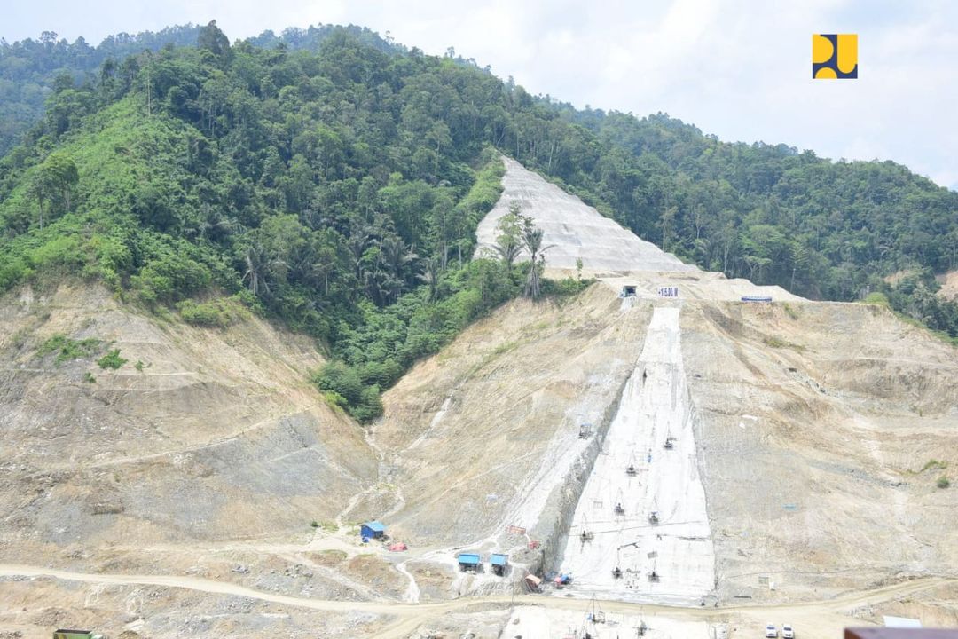 Bendungan Bolango Ulu di Kabupaten Bone Bolango