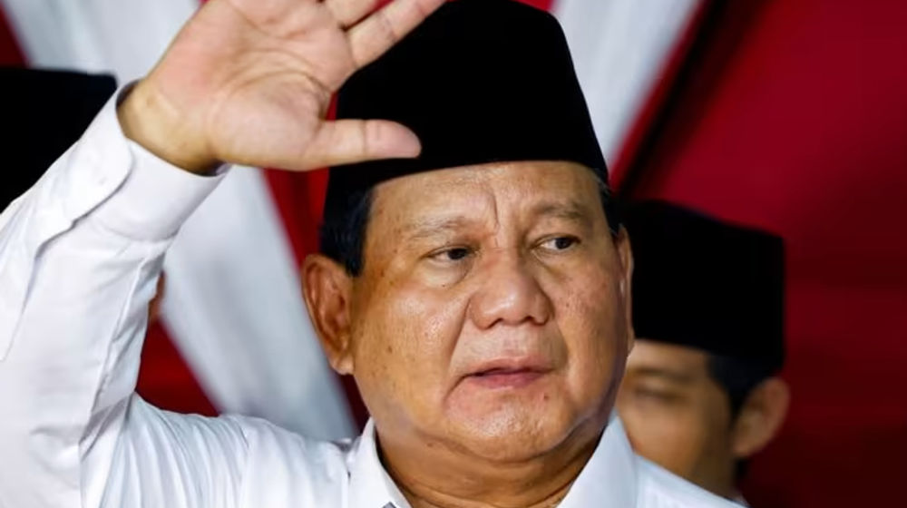 Presiden terpilih Prabowo Subianto 