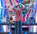 Duta Sheila On Seven saat konser Tunggu Aku di Jakarta 2023